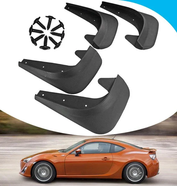 Universal car mud flaps (4pcs)